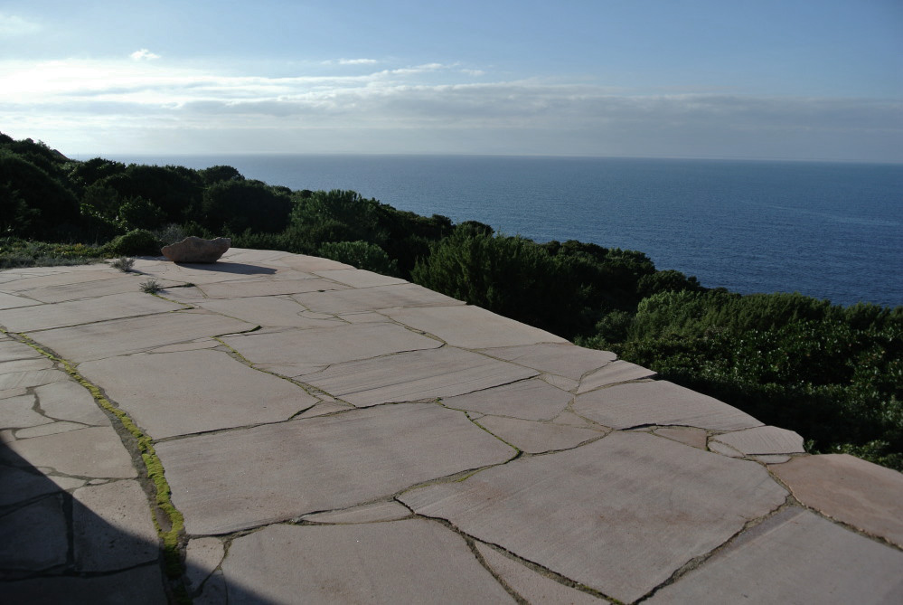 Vista dal patio della villa - Courtesy of Sardegna Abbandonata